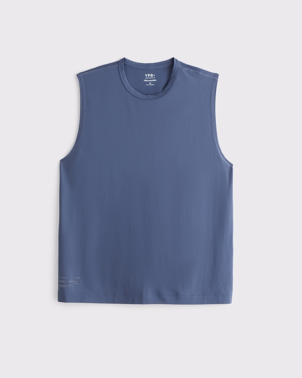 YPB sweatWIK Delt-Fit Tank, Blue Fog view 1