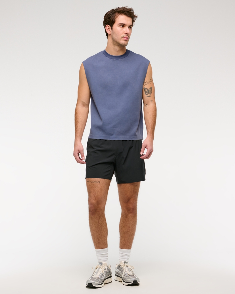 YPB Heavyweight Cotton Extended Shoulder Tank