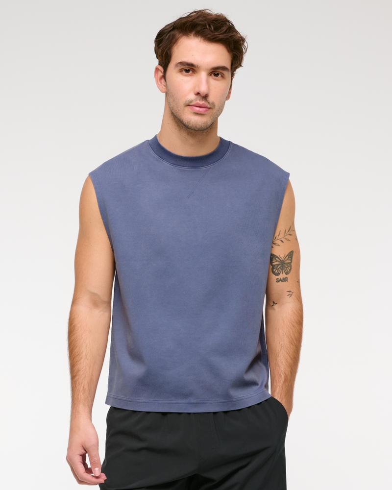 YPB Heavyweight Cotton Extended Shoulder Tank