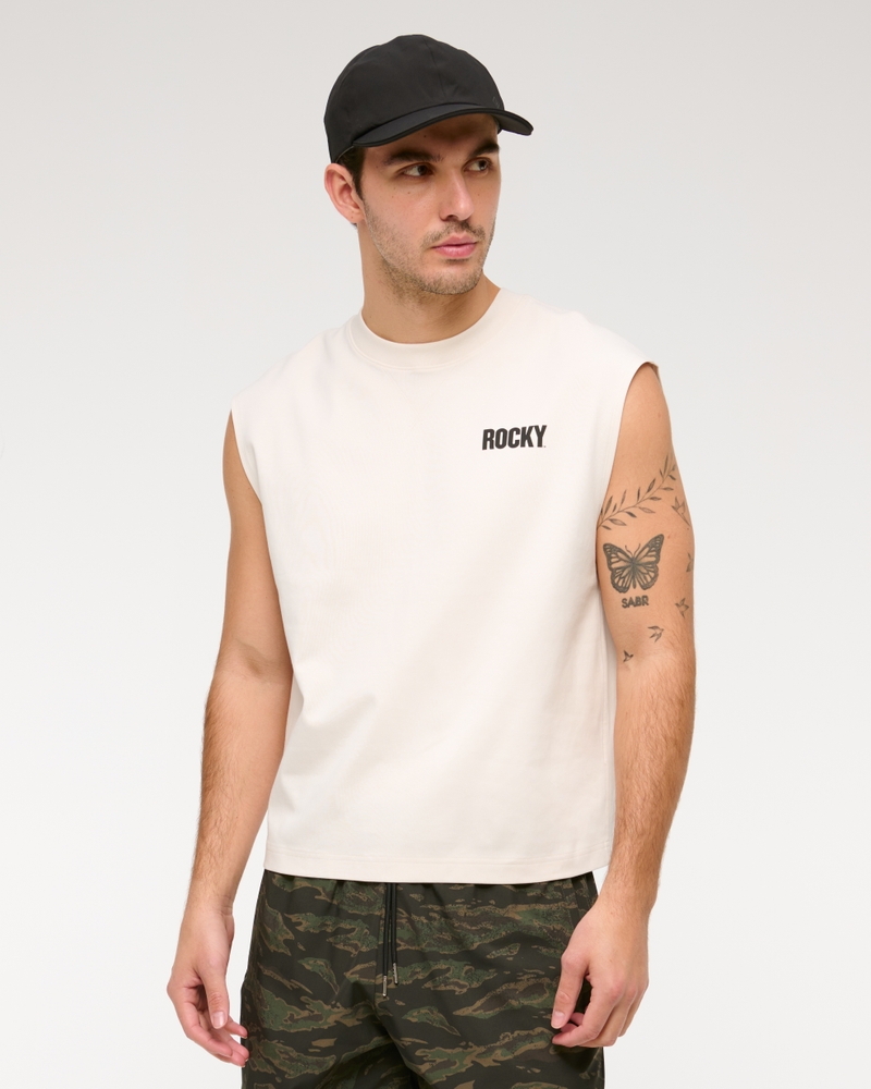 YPB Heavyweight Cotton Extended Shoulder Tank
