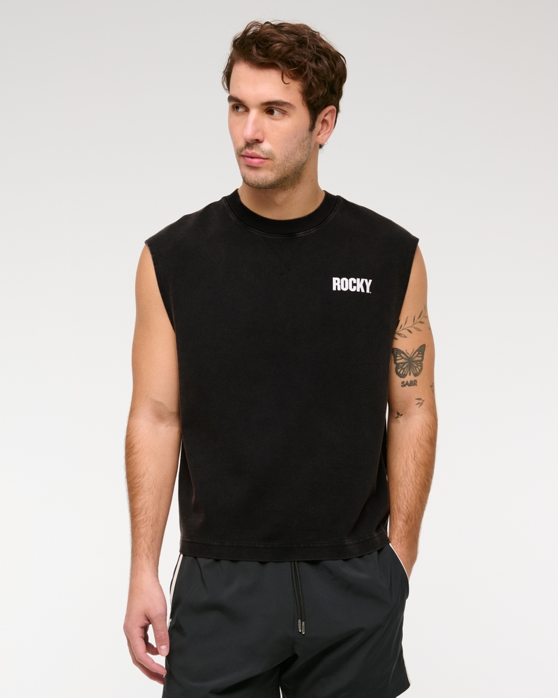 YPB Active Cropped Heavyweight Cotton Tank