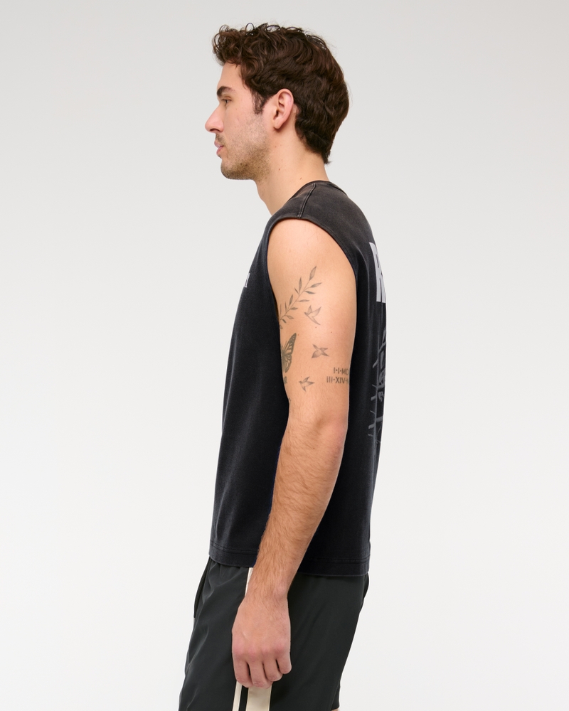 YPB Active Cropped Heavyweight Cotton Tank