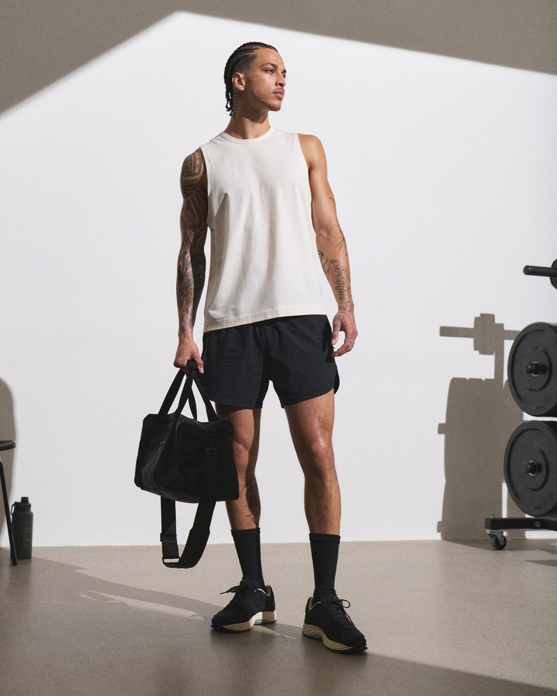 YPB Active Cotton-Blend Graphic Tank