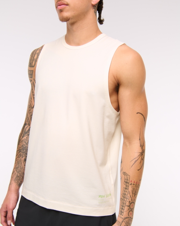 YPB Active Cotton-Blend Graphic Tank