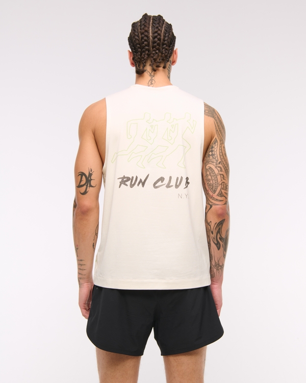 YPB Active Cotton-Blend Graphic Tank