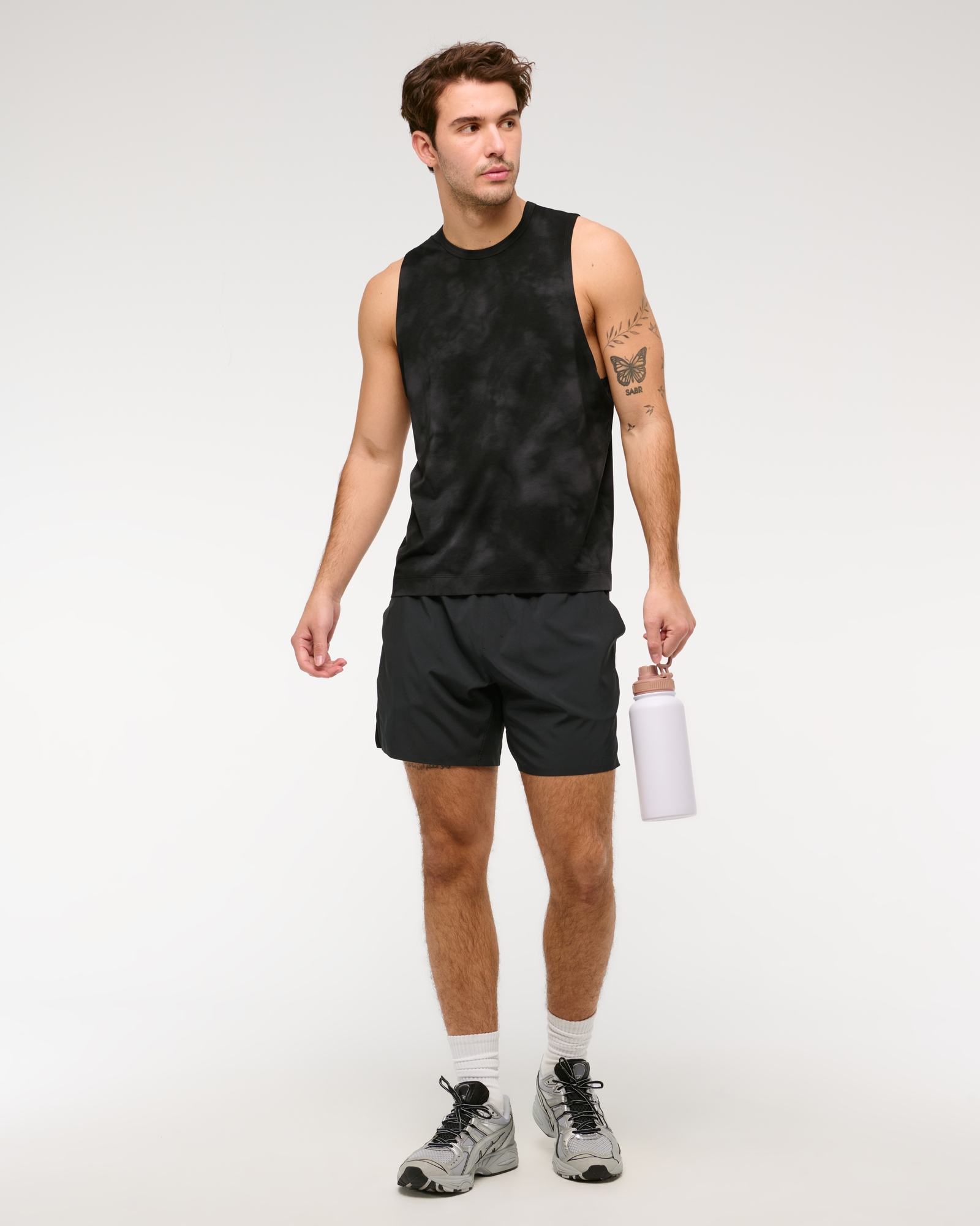 YPB Active Cotton-Blend Graphic Tank
