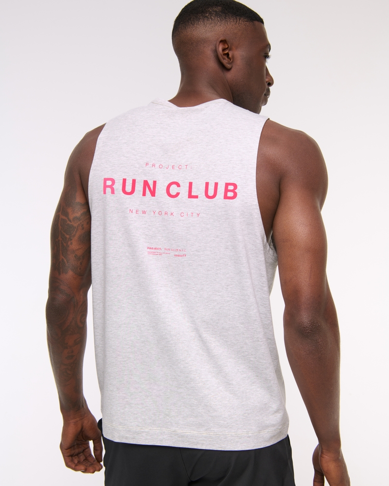 YPB Active Cotton-Blend Graphic Tank