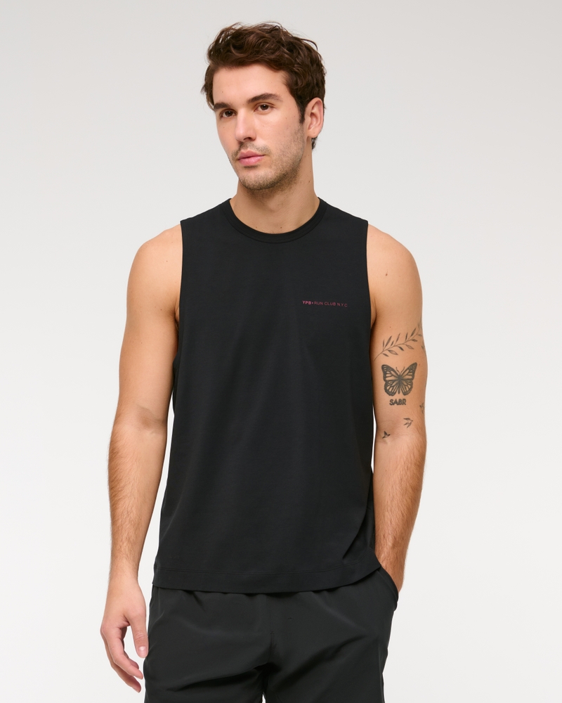 YPB Active Cotton-Blend Graphic Tank