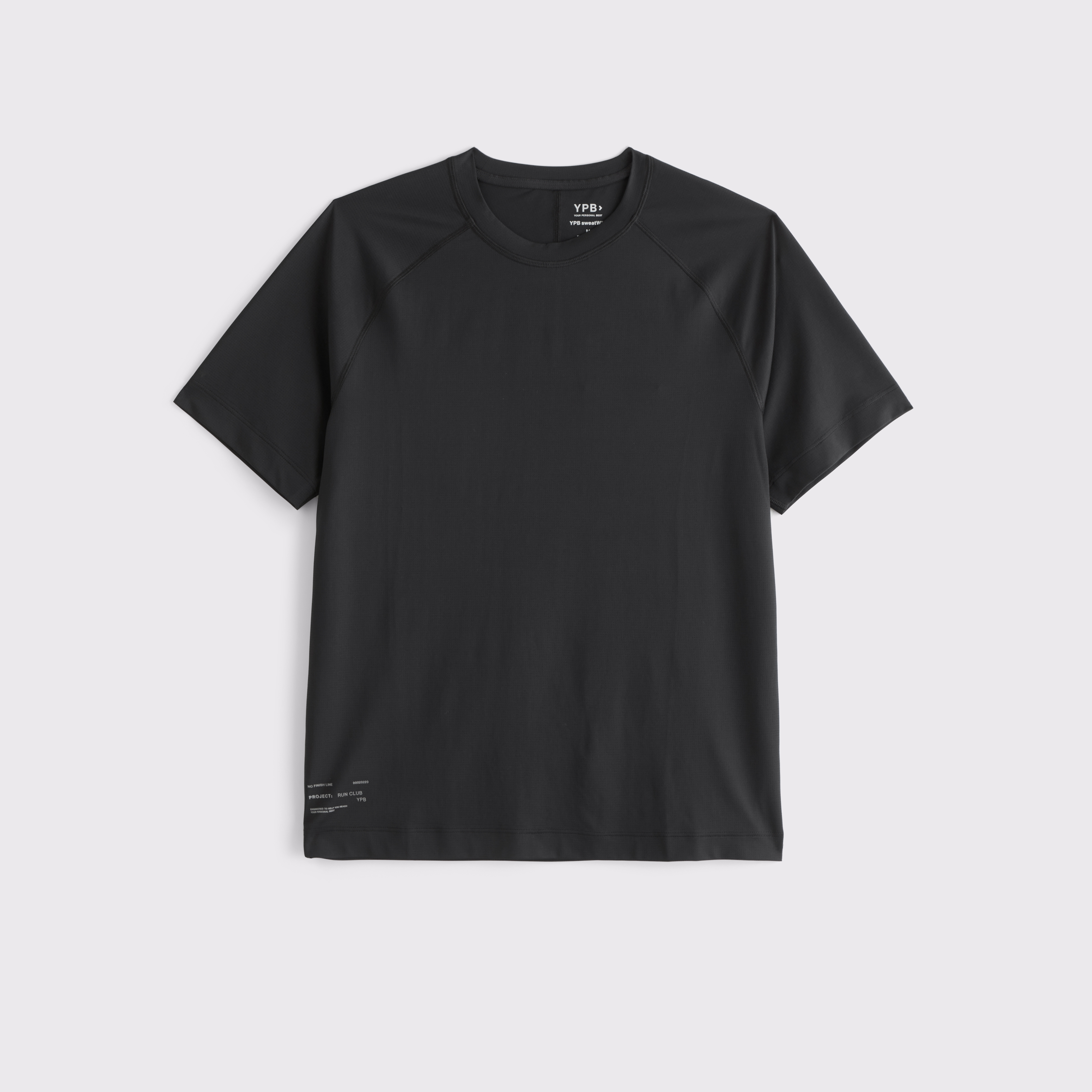 Abercrombie & Fitch Ypb Sweatwik Tee In Black