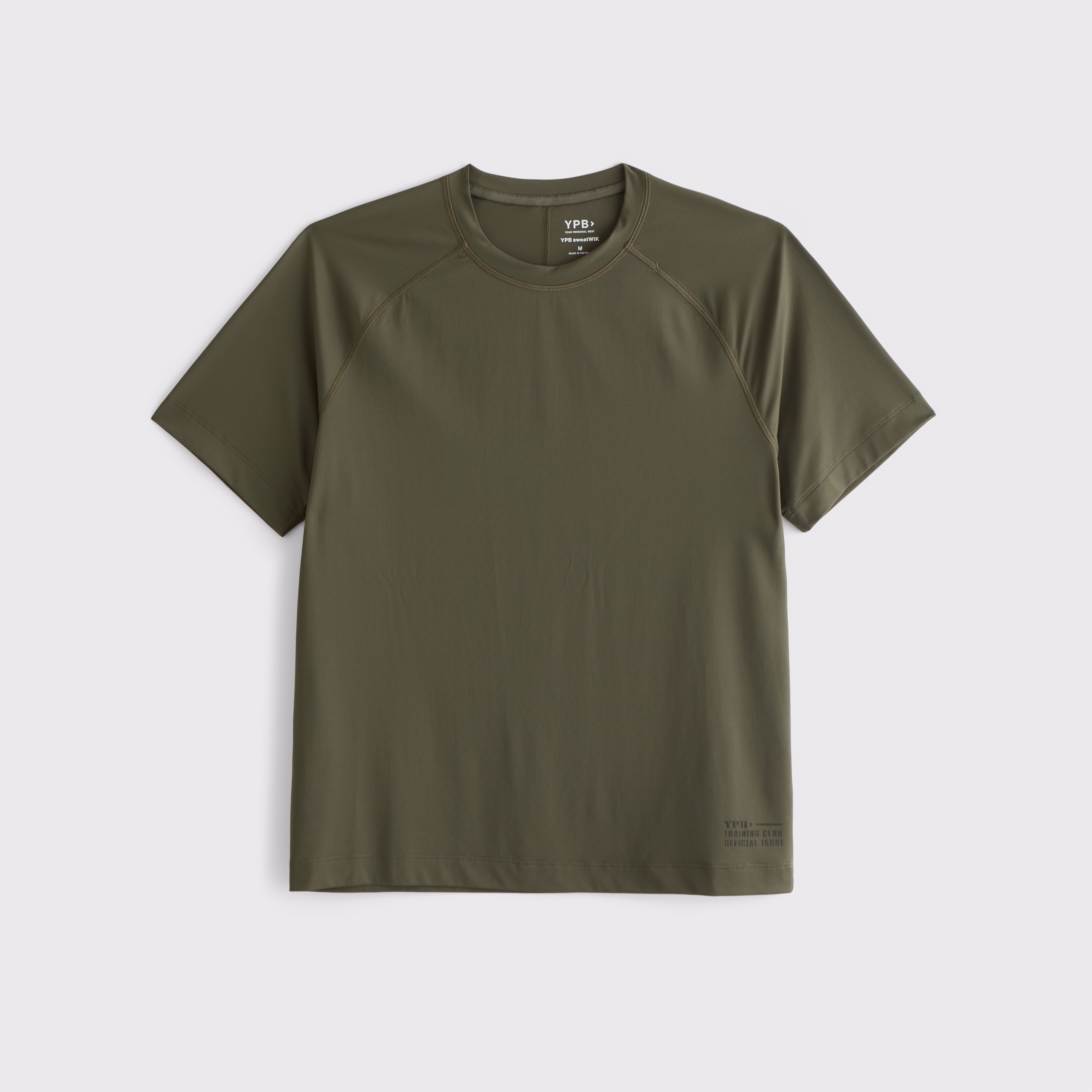 Abercrombie & Fitch Ypb Sweatwik Tee In Green