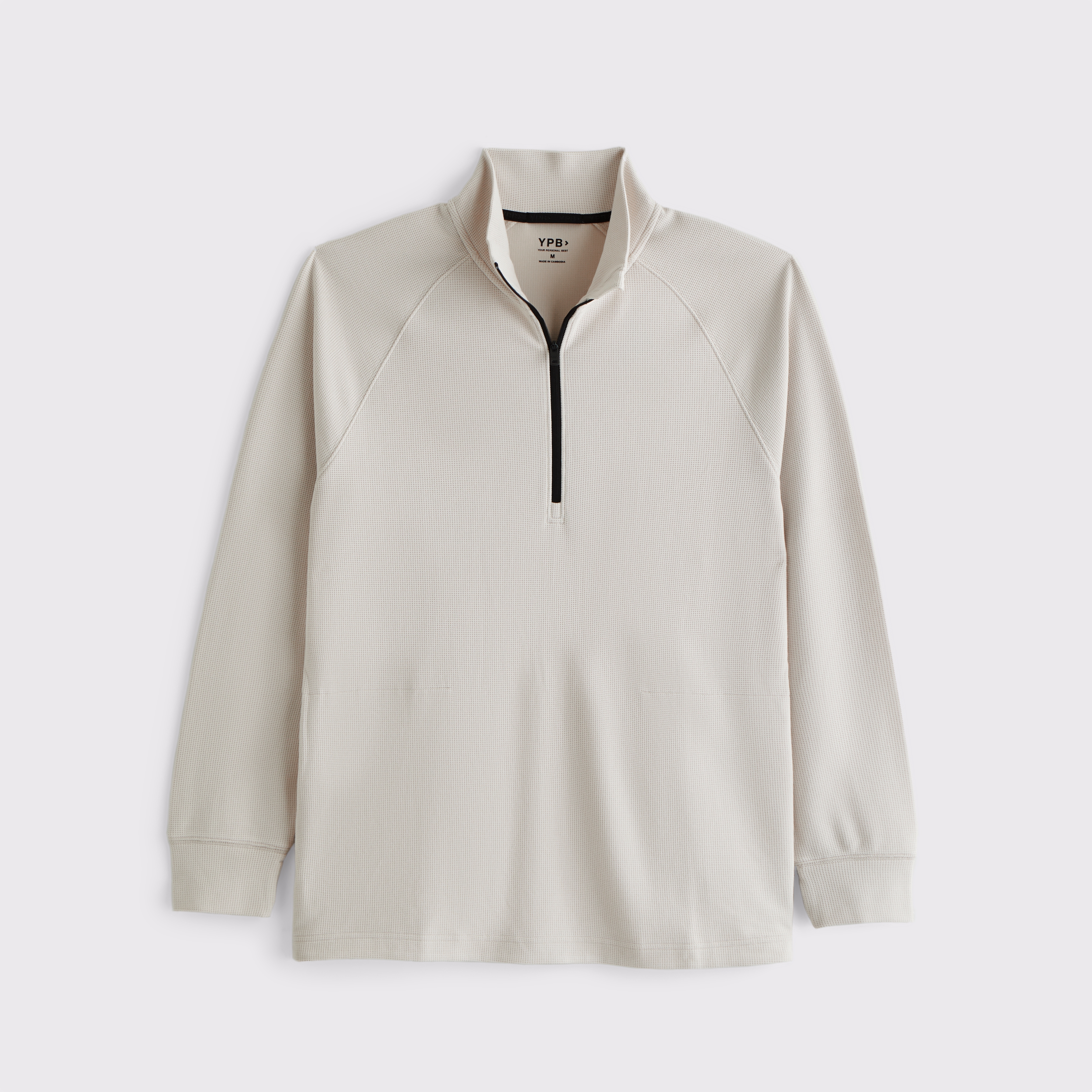 Men's YPB Active Waffle Half-Zip | Men's Tops | Abercrombie.com