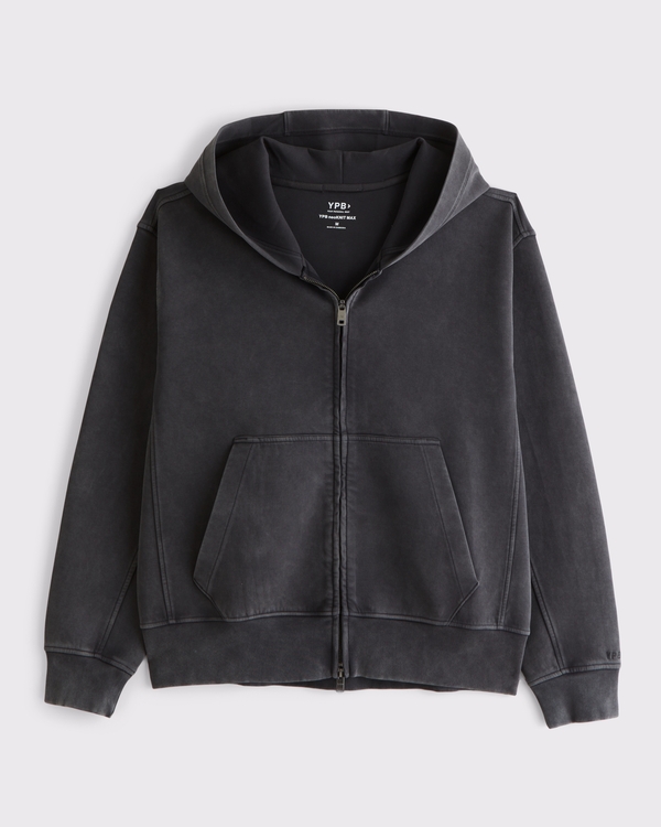 YPB neoKNIT MAX Full-Zip Hoodie, Evening Gray view 1