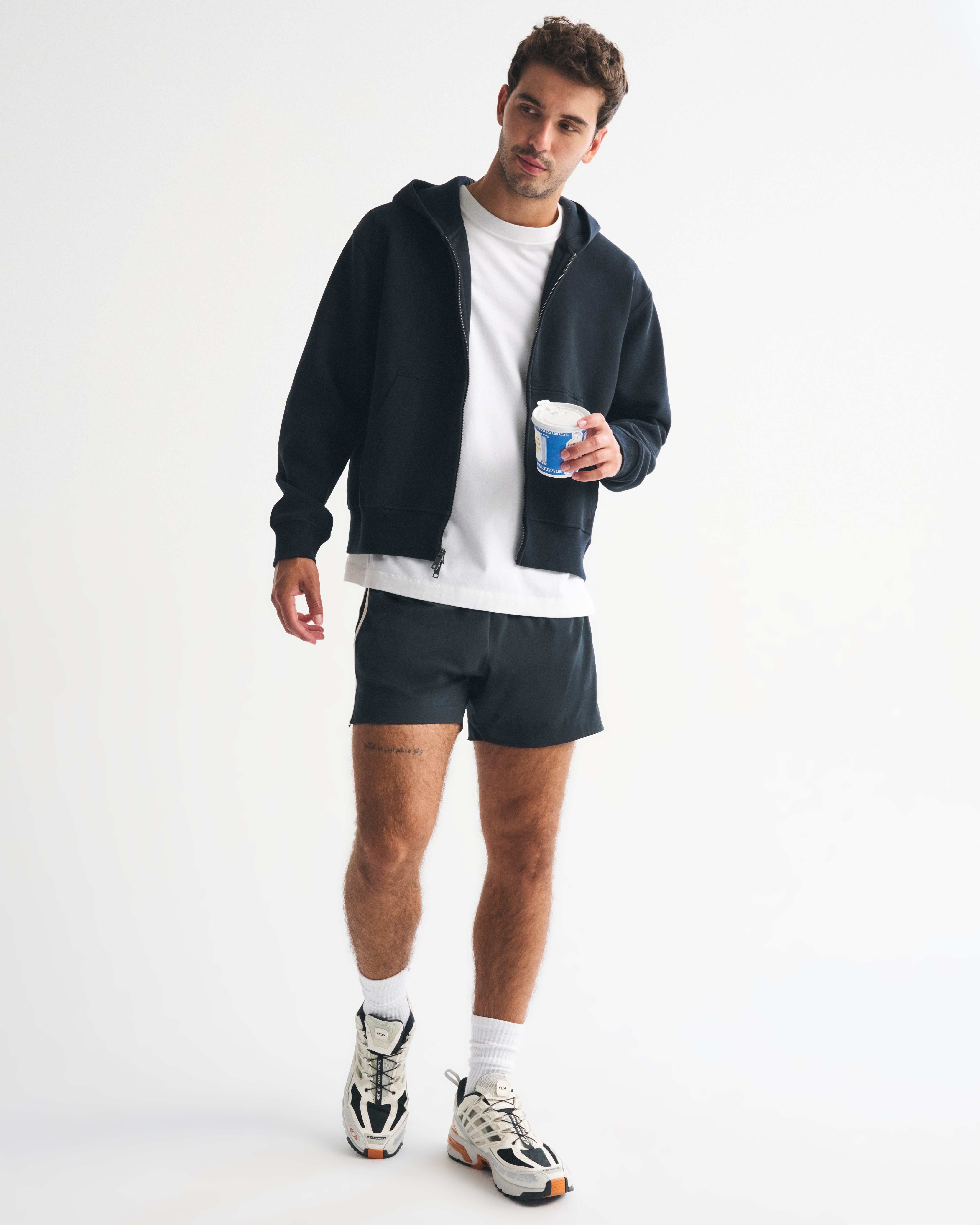 Мужские худи Abercrombie & Fitch YPB neoKNIT MAX Full-Zip — фото 3