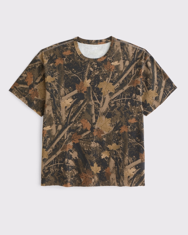 YPB Performance Cotton Tee, Black Camo view 1