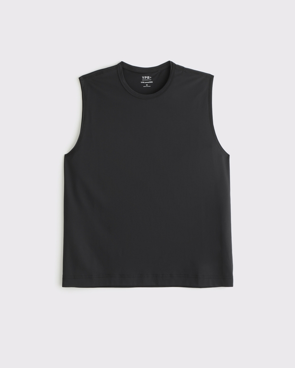 YPB sweatWIK Muscle Tank, Black view 1