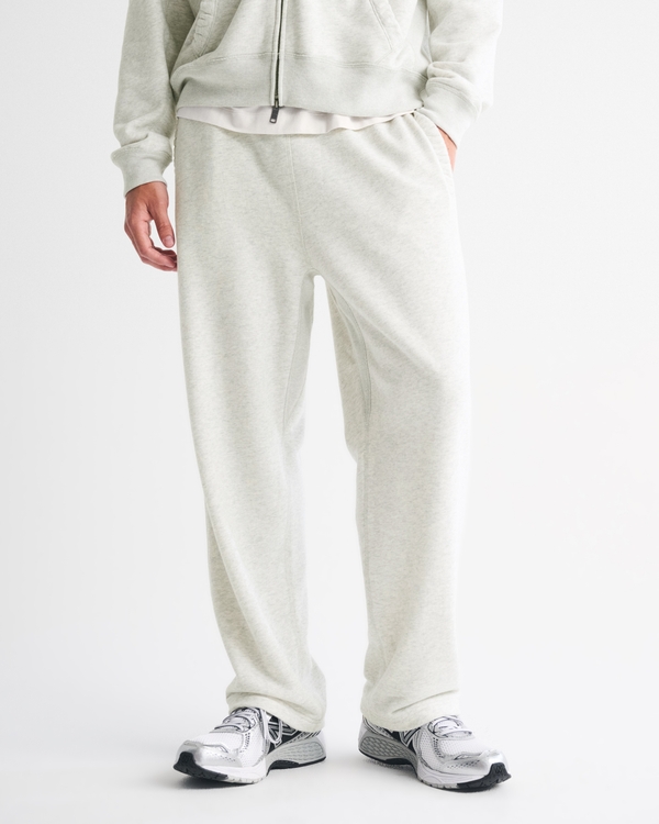 YPB French Terry Full-Zip Hoodie, Light Heather Gray view 2