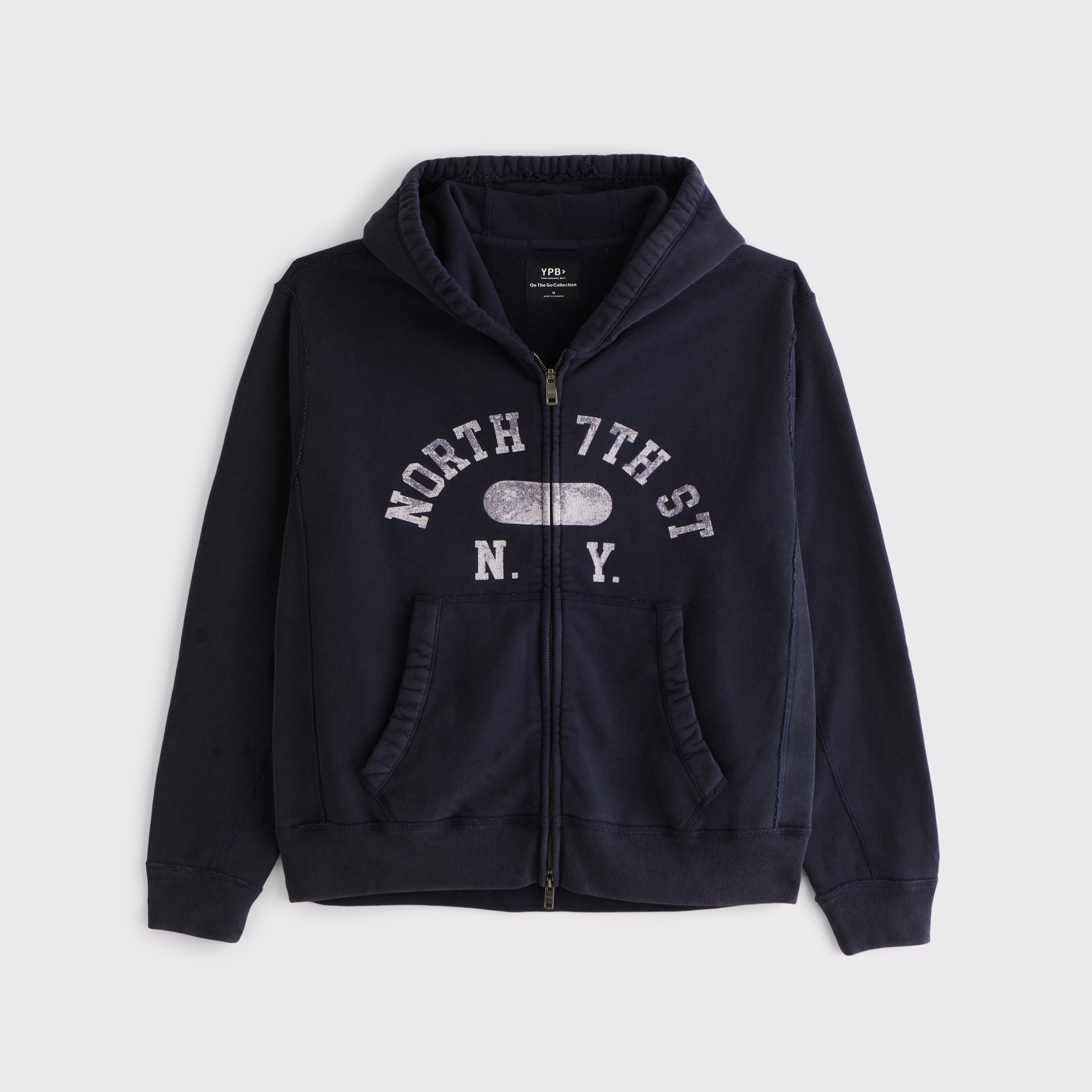 パーカー・フーディ FRENCH TERRY ZIP HOODIE Men's YPB French Terry Full-Zip Hoodie | Men's Tops