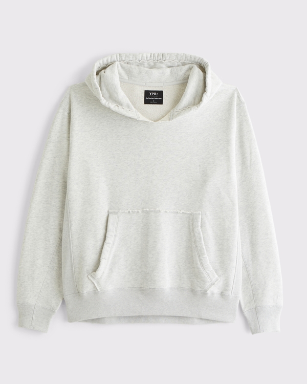 YPB French Terry Popover, Light Heather Gray view 1