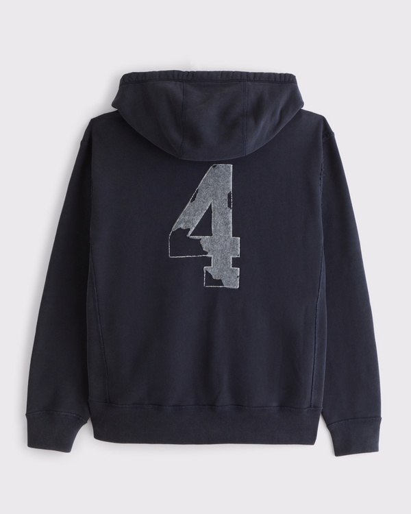 YPB French Terry Popover, Deep Navy Wash view 1