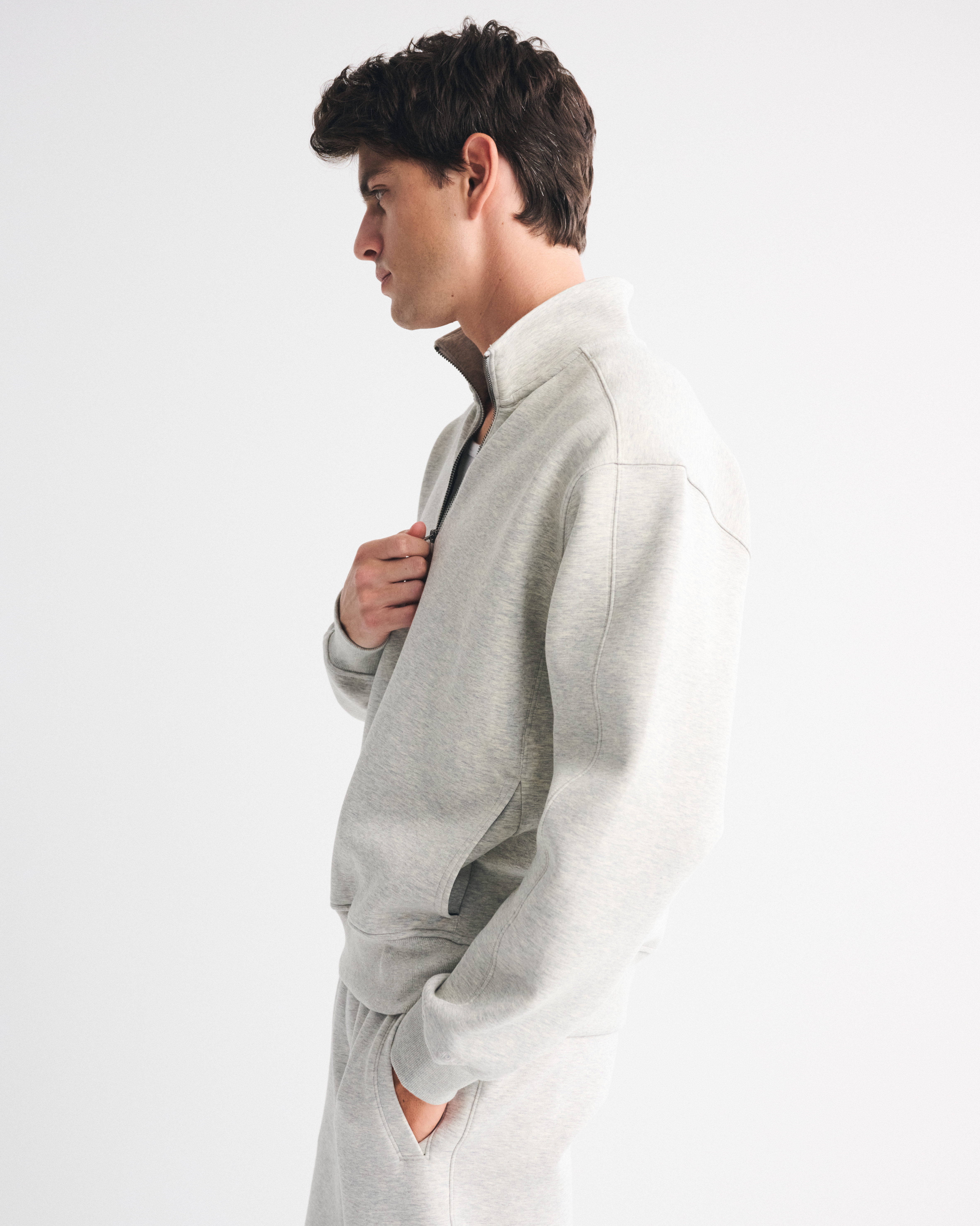 Men's YPB neoKNIT MAX Half-Zip | Men's Tops | Abercrombie.com