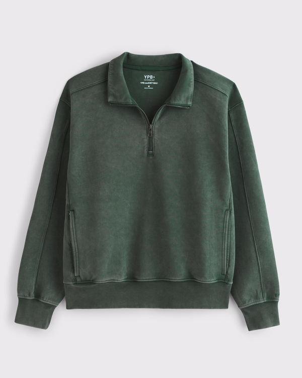 YPB neoKNIT MAX Half-Zip, Green view 1