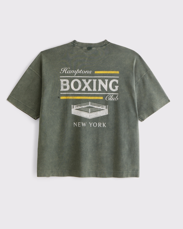 YPB Heavyweight Cotton Pump Cover Tee, Forest Teal Wash view 1