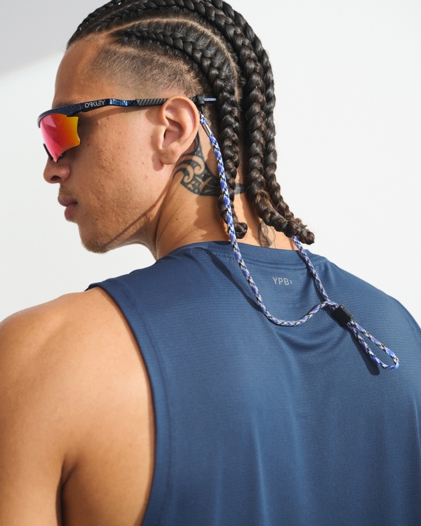 YPB sweatWIK Delt-Fit Tank, Deep Sea view 2