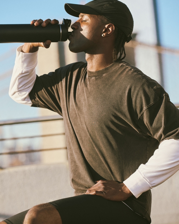 Men's YPB Performance Cotton-Blend Gym Tee | Men's Tops
