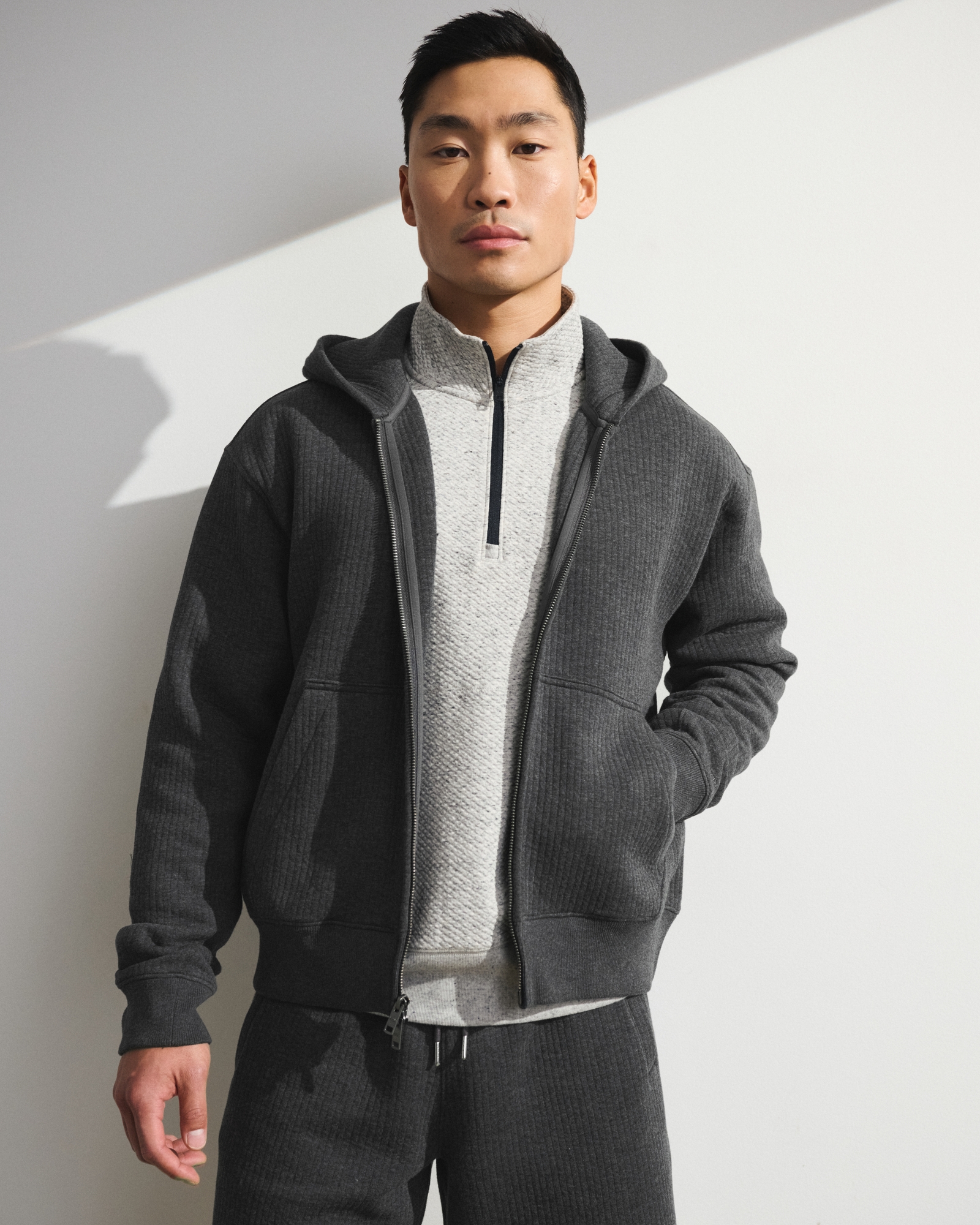 YPB Restore Ribbed Full-Zip