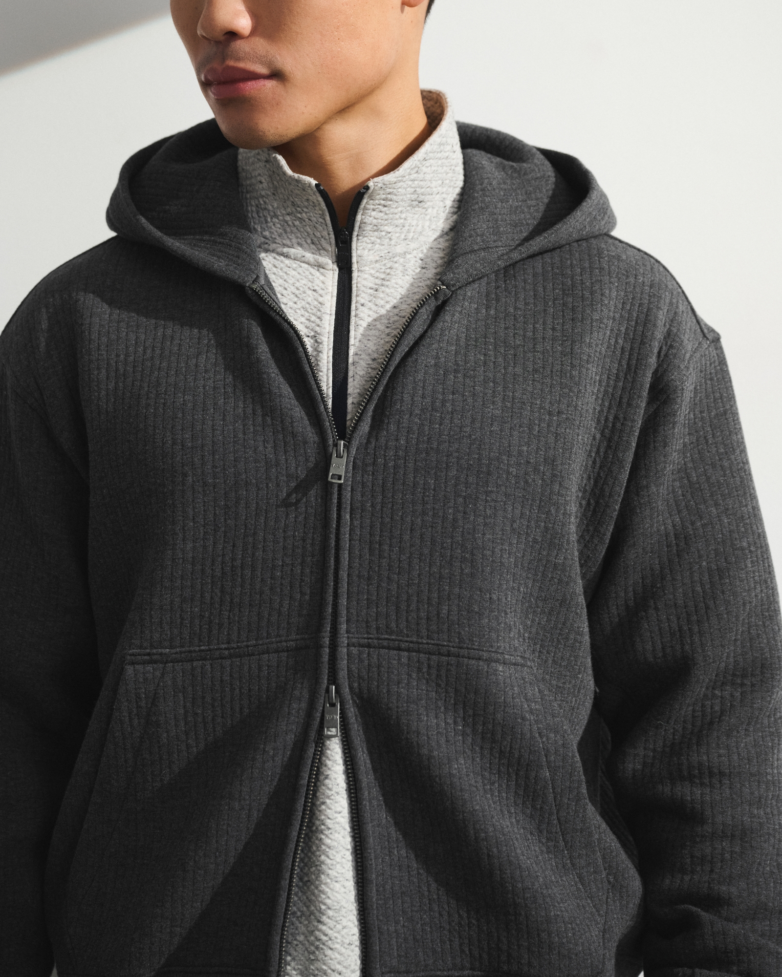 YPB Restore Ribbed Full-Zip