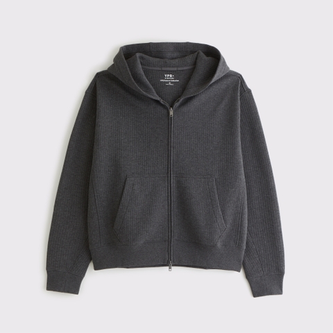 Abercrombie & Fitch YPB Restore Ribbed Full-Zip