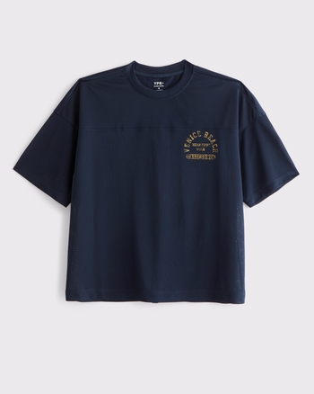 YPB Graphic Mesh Tee from Abercrombie & Fitch - $55