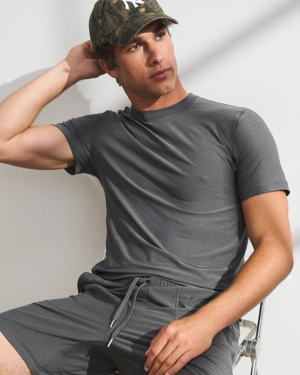 YPB powerSOFT Tee, Dark Gray view 1