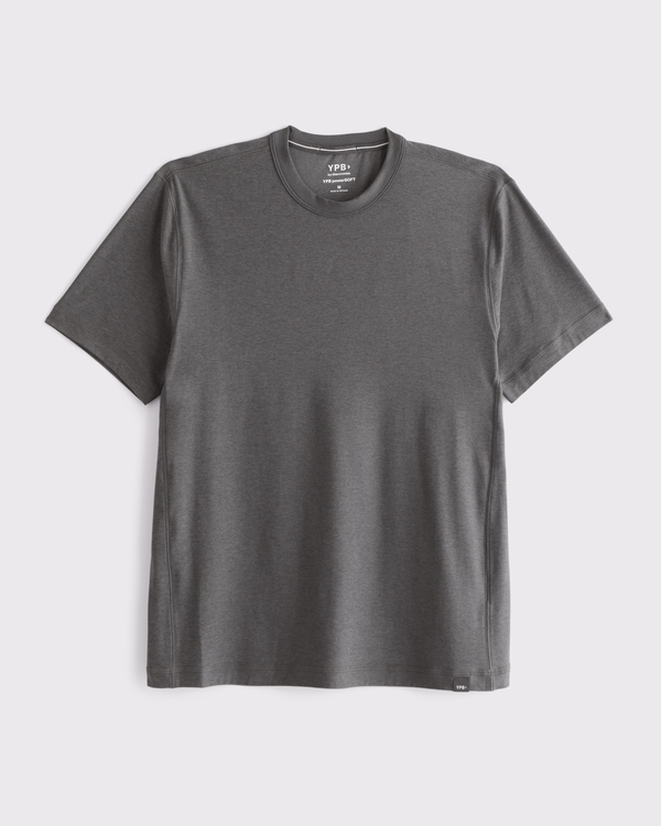 YPB powerSOFT Lifting Tee, Dark Gray view 1