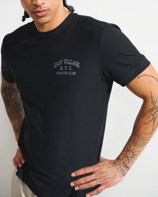 YPB powerSOFT Lifting Tee, Black view 1