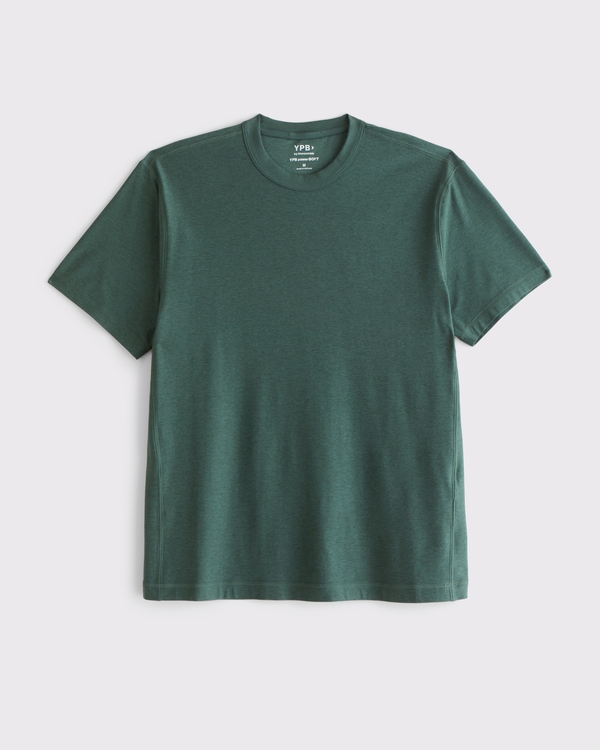 YPB powerSOFT Lifting Tee, Forest Teal view 1