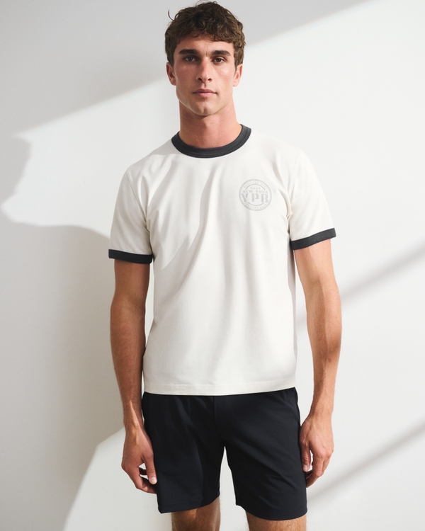 YPB Ringer Tee, Cream view 2