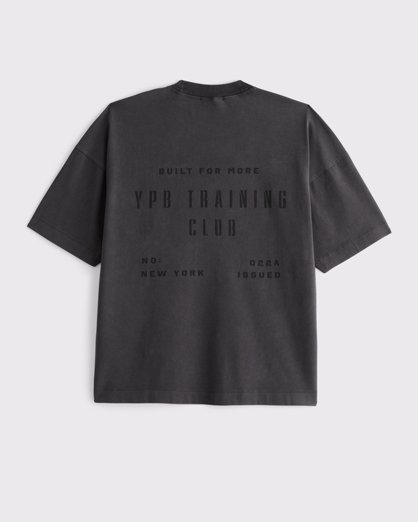 YPB Active Graphic Tee, Evening Gray view 1