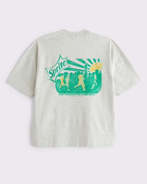 YPB Performance Cotton-Blend Gym Tee, Heather Gray view 1