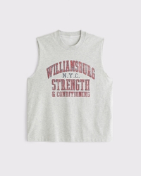 Top de tirantes ajustado de mezcla de algodón YPB Performance