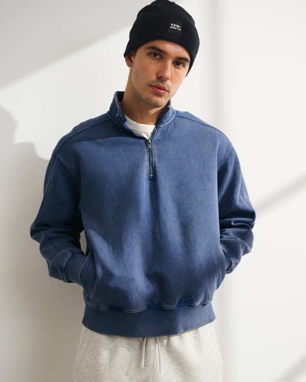 YPB neoKNIT MAX Half-Zip, Deep Sea view 1