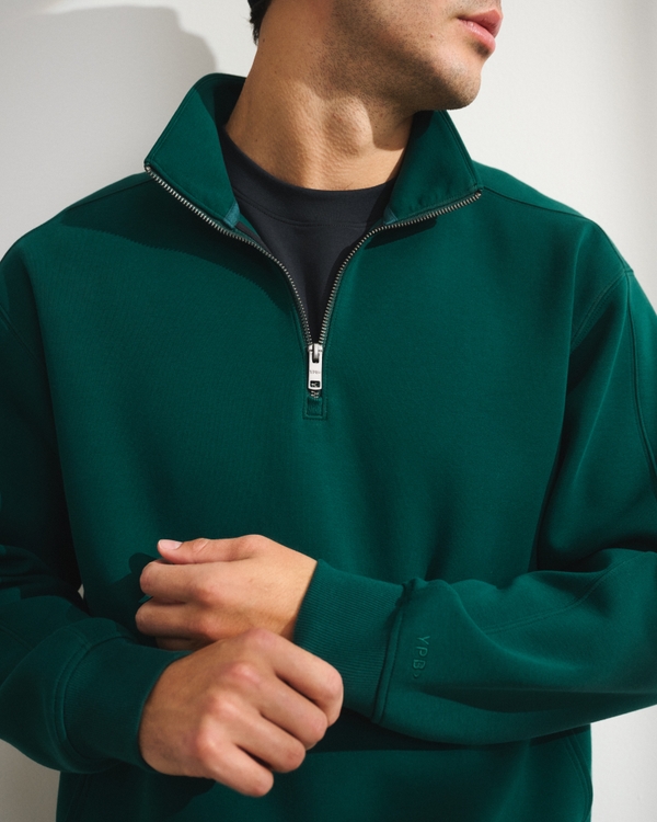 YPB neoKNIT MAX Half-Zip, Dark Green view 1