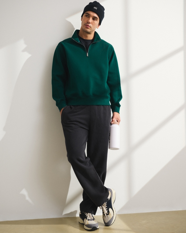 YPB neoKNIT MAX Half-Zip, Dark Green view 2