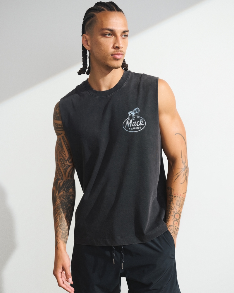 YPB Performance Cotton-Blend Muscle Tank - thumbnail 4