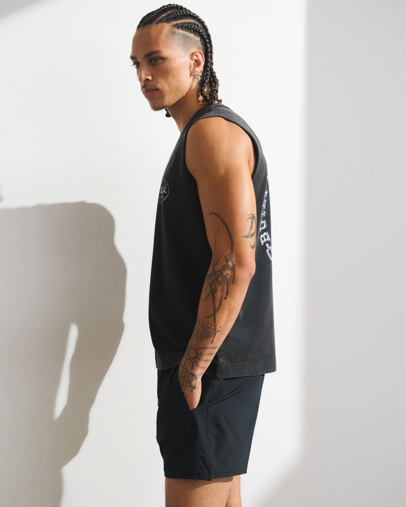 YPB Performance Cotton-Blend Muscle Tank - thumbnail 5