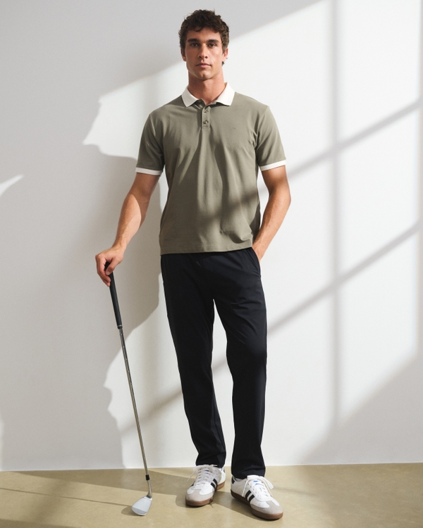 YPB Active Polo, Dark Sage view 2