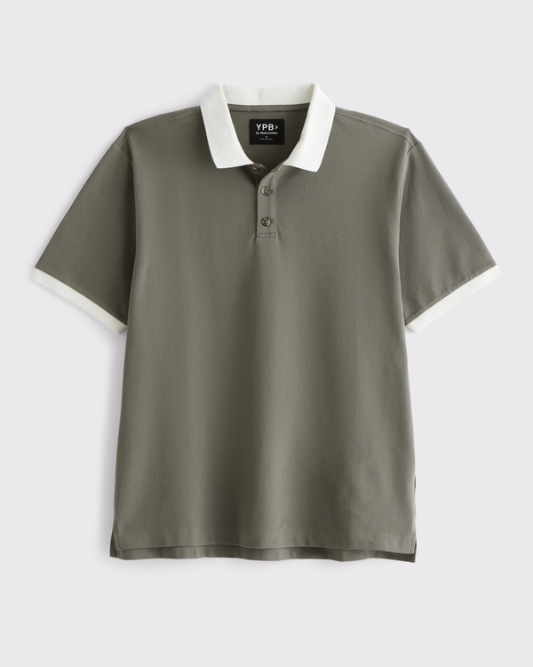 YPB Active Polo, Dark Sage view 1