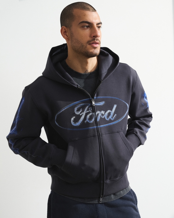 YPB neoKNIT MAX Full-Zip Hoodie, Evening Gray view 1