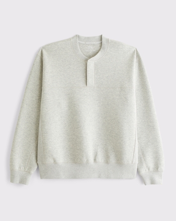 YPB neoKNIT Henley Sweatshirt from Abercrombie & Fitch - $85