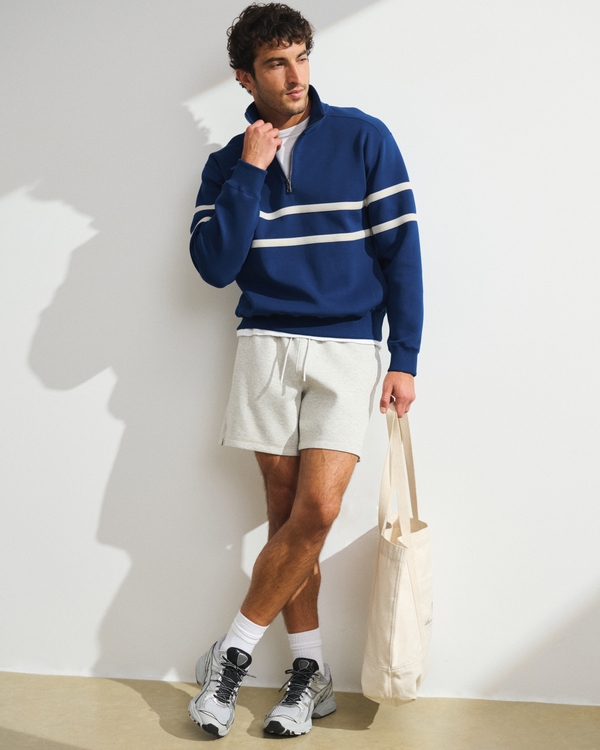 YPB neoKNIT MAX Half-Zip Sweatshirt, Midnight Blue view 2